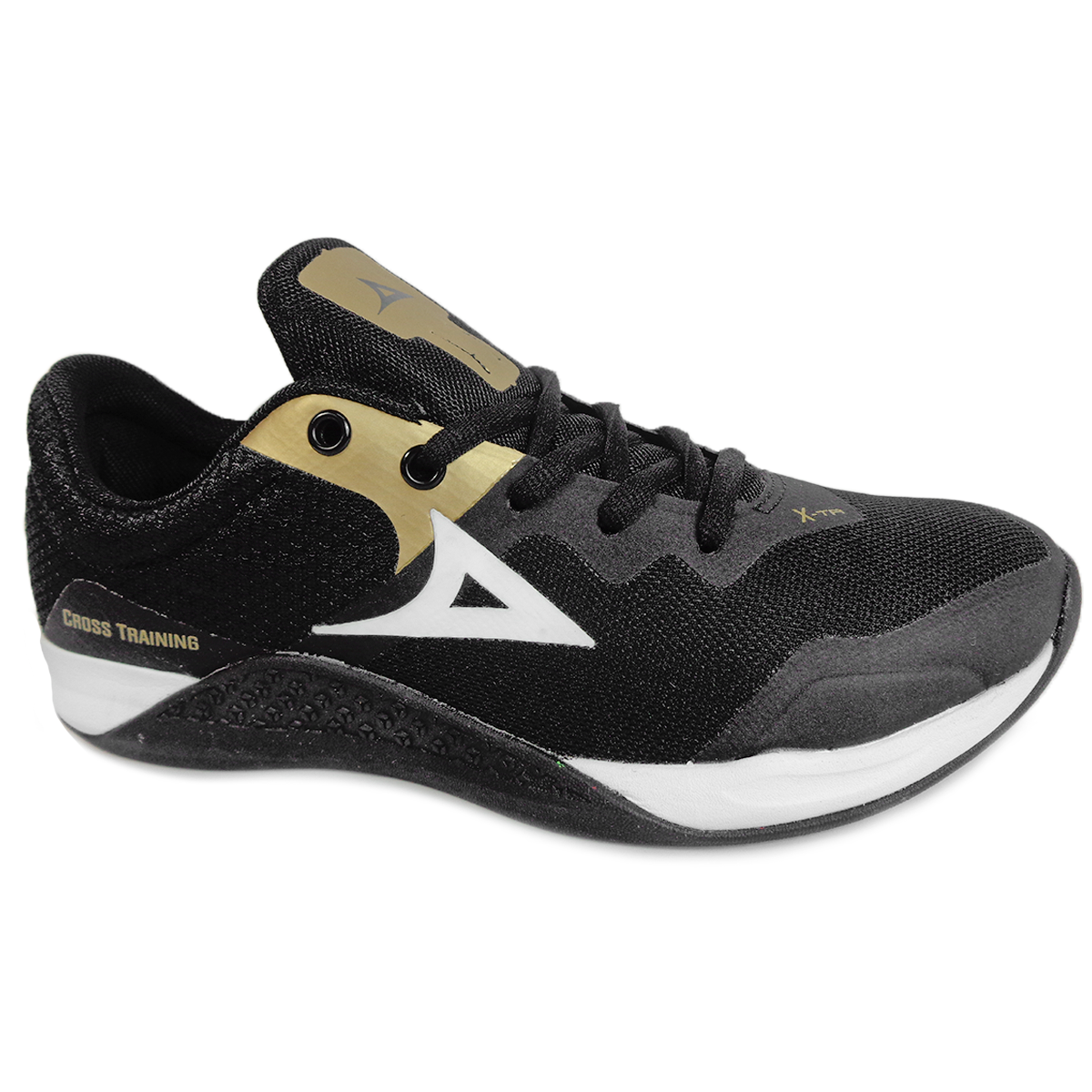 TENIS PIRMA CORREDOR CABALLERO 1304 TRAINER FIT NEGRO ORO