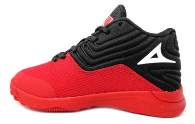 TENIS PIRMA NIÑO BOTA PARKER KIDS 2005 18 AL 21 ROJO NEGRO