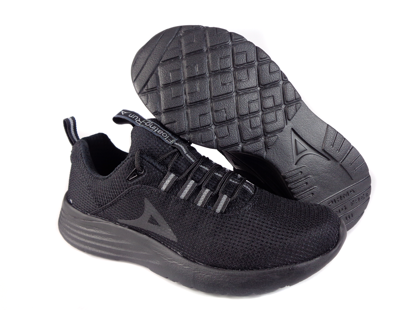 TENIS DAMA PIRMA CORREDOR 0248 APOLLO LOW NEGRO/NEGRO