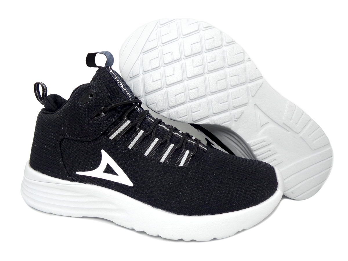 TENIS DAMA PIRMA CORREDOR GYM 263 APOLLO NEGRO BLANCO