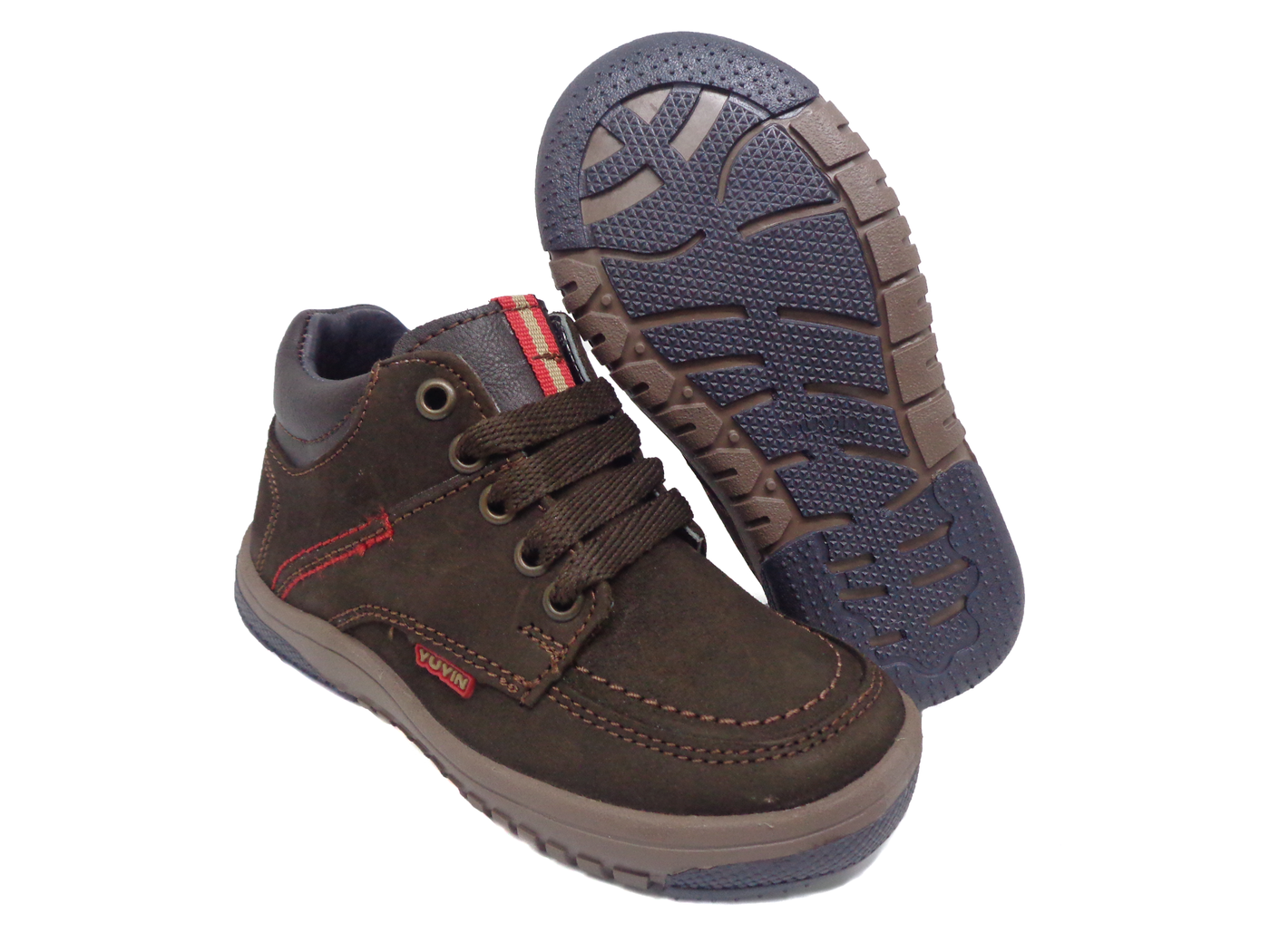 BOTIN CASUAL NIÑOS YUYIN COMODO SUAVE 27043 MK CAFE 15 AL 17