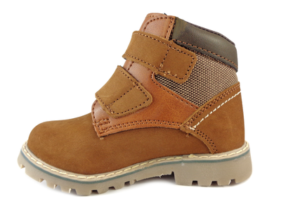 BOTIN CASUAL NIÑOS YUYIN NOBUCK COMODO SUAVE 29481 CAFE TB 15 AL 17