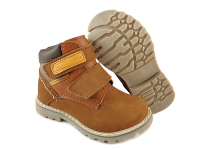 BOTIN CASUAL NIÑOS YUYIN NOBUCK COMODO SUAVE 29481 CAFE TB 15 AL 17