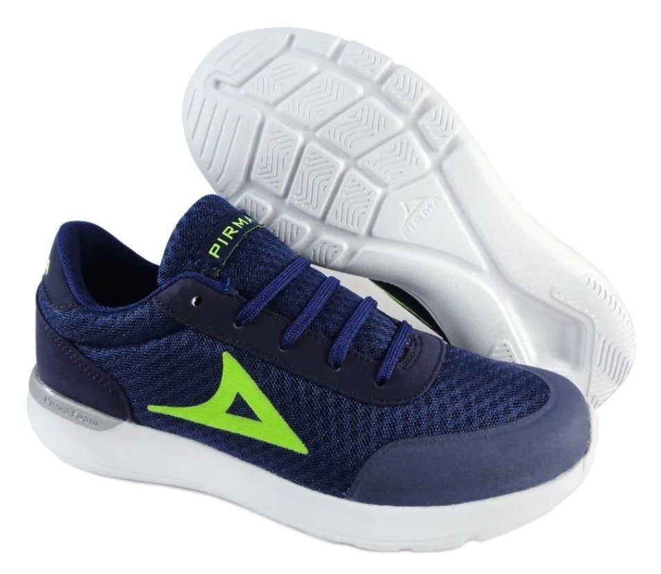 TENIS PIRMA CORREDOR CABALLERO 4012 MARINO NEON