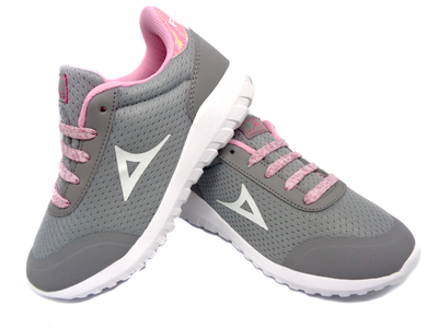 TENIS PIRMA NIÑA DEPORTIVO LIGERO 4012 18 AL 21 GRIS ROSA