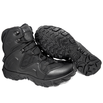 Botas Hombre Tactical Omar Castell Corta Policia Negro 6384