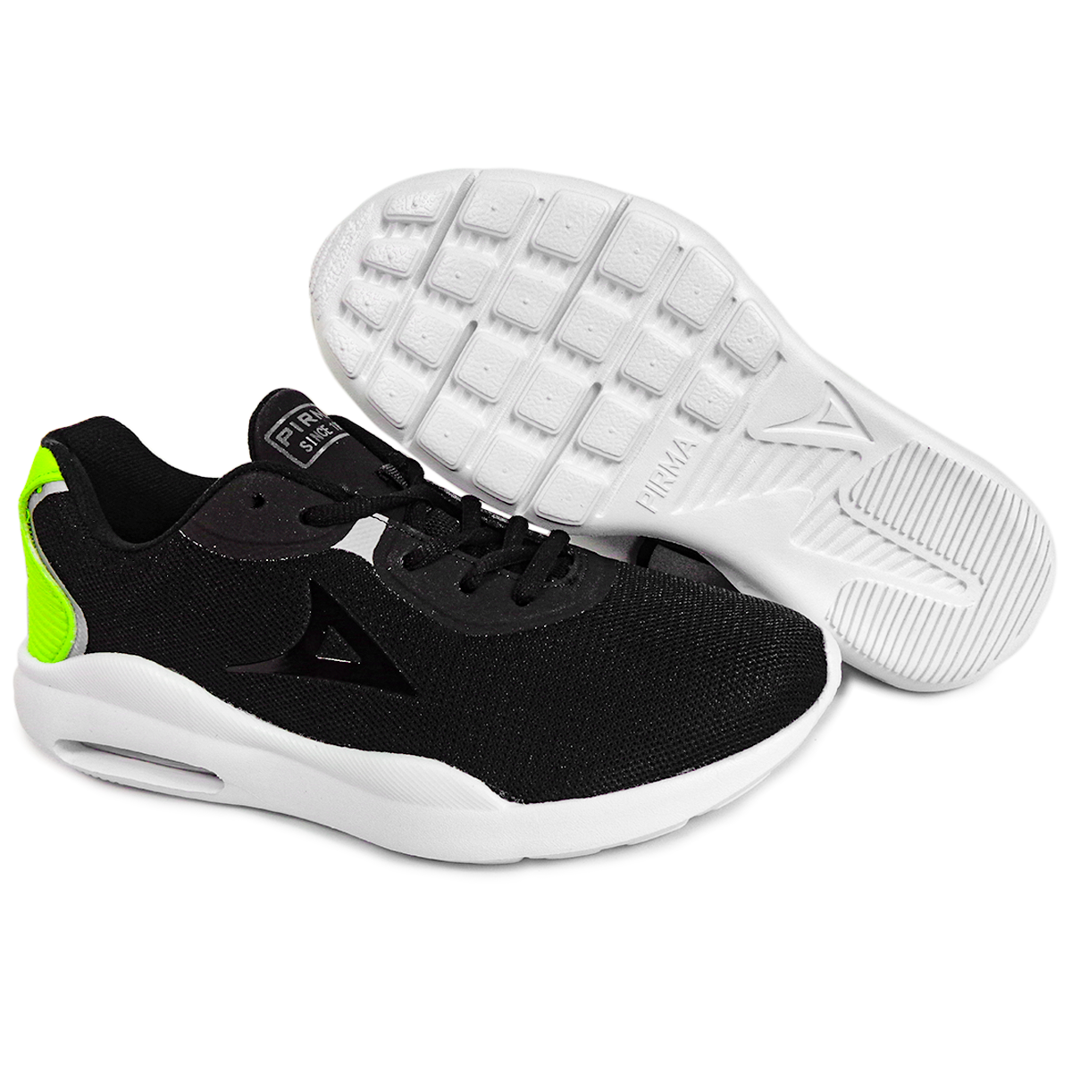 TENIS PIRMA CABALLERO CORREDOR VALVULA AIRE 8002 RANDAL NEGRO