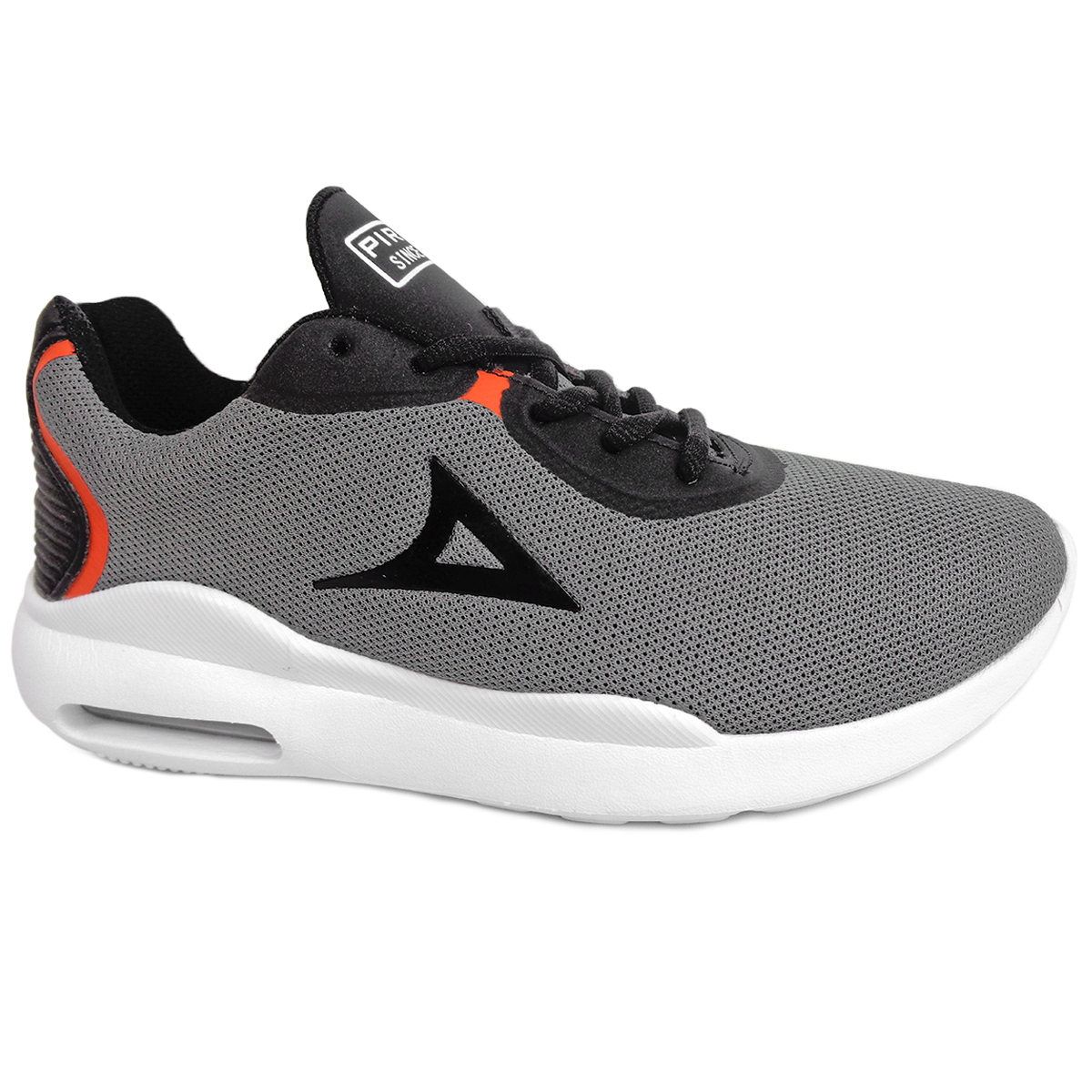 TENIS PIRMA CORREDOR DAMA 8504 RANDAL GRIS NEGRO