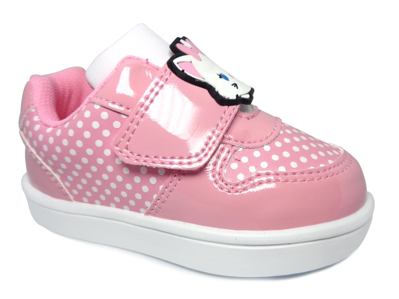 TENIS NIÑA BUBBLE GUMMERS VELCRO DOLL ROSA