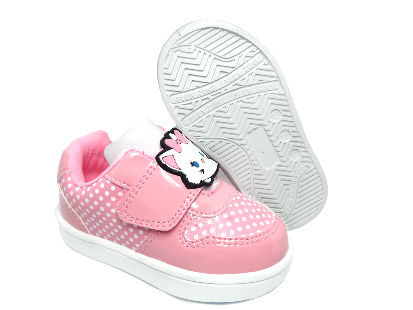 TENIS NIÑA BUBBLE GUMMERS VELCRO DOLL ROSA