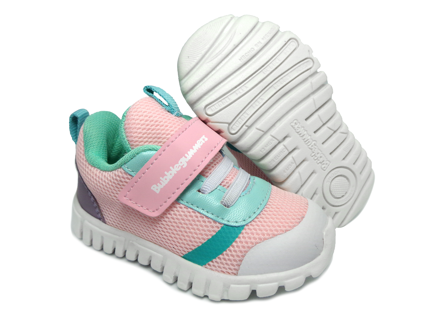 TENIS NIÑA BUBBLE GUMMERS LIMIT ROSA MENTA