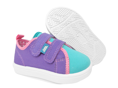 TENIS NIÑA BUBBLE GUMMERS CASUAL MACKY LILA MENTA