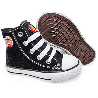 TENIS NIÑO BUBBLE GUMMERS BOTA WILSON NEGRO